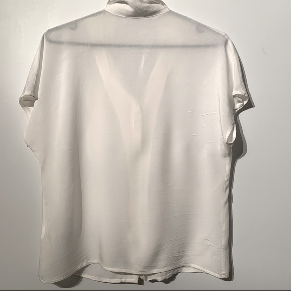 White button up shirt. Never Worn - Picture 3 of 6